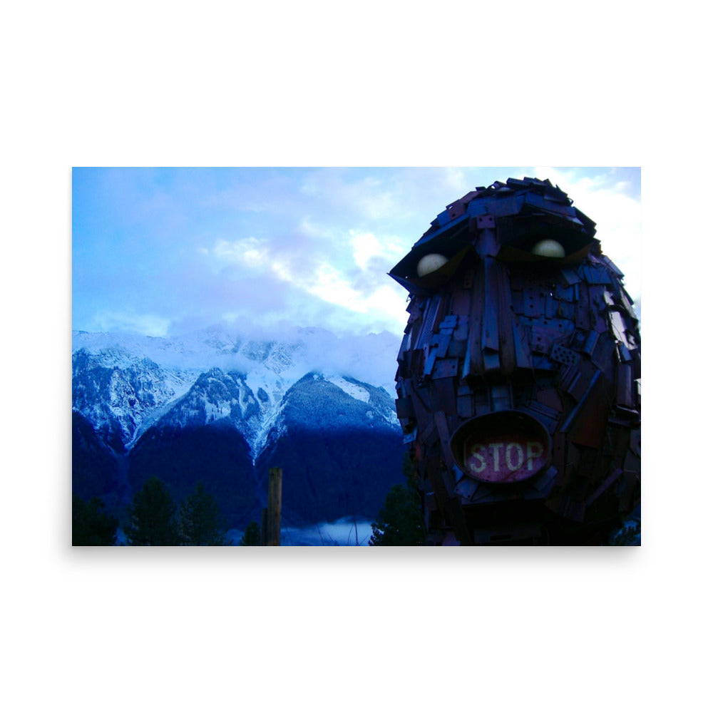 poster print from big sky golf british columbia