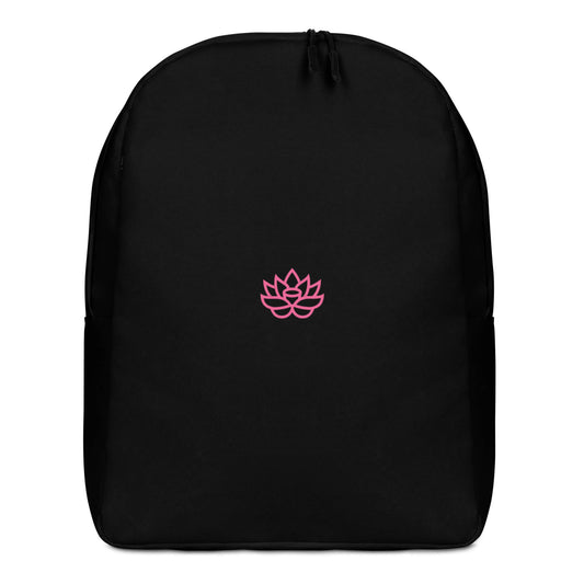 Backpack Black Pink Lily Fashion