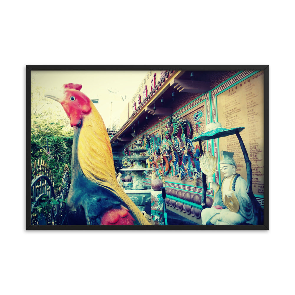 Bangkok Rooster Statue