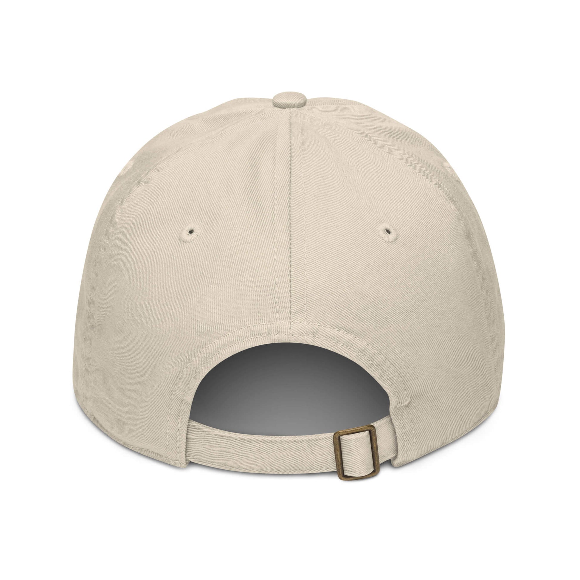 Baseball Cap Oyster White Teal Lily
