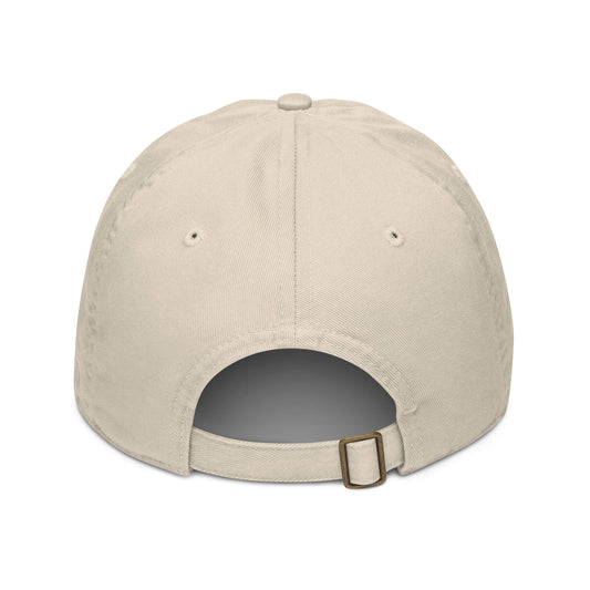 Baseball Cap Oyster White Teal Lily