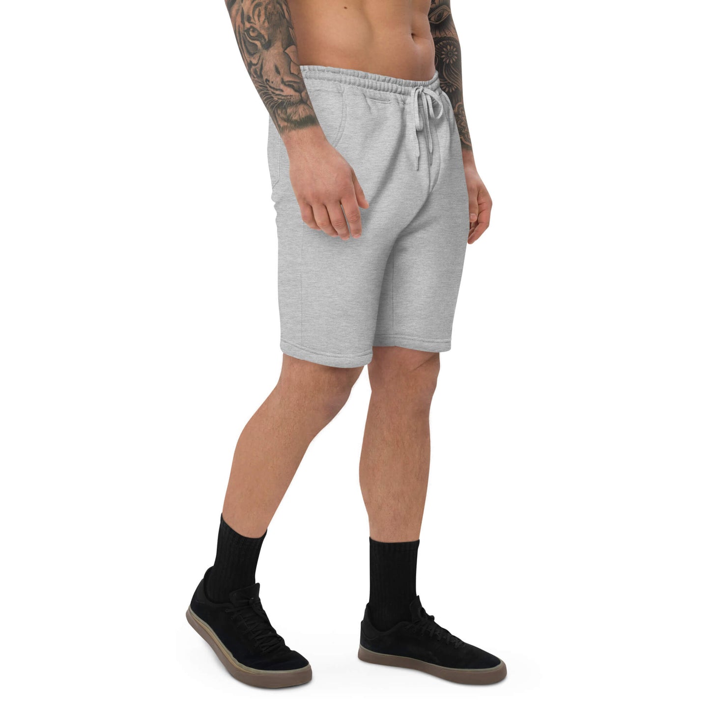 Men's Fleece Shorts Heather I Will Wander