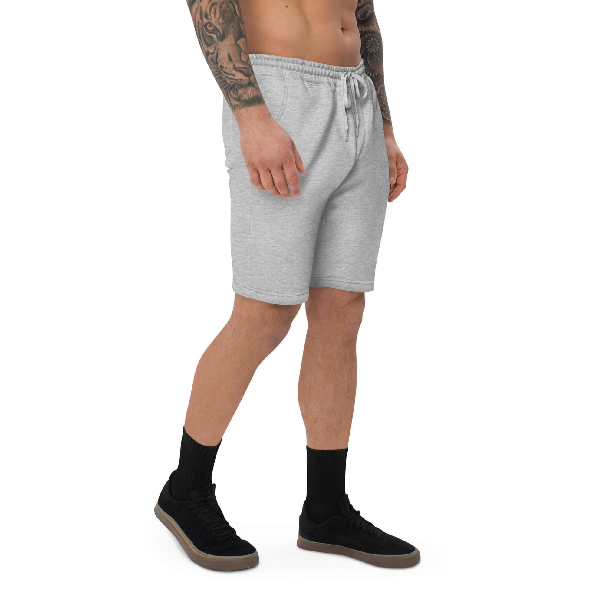 Men's Fleece Shorts Heather I Will Wander