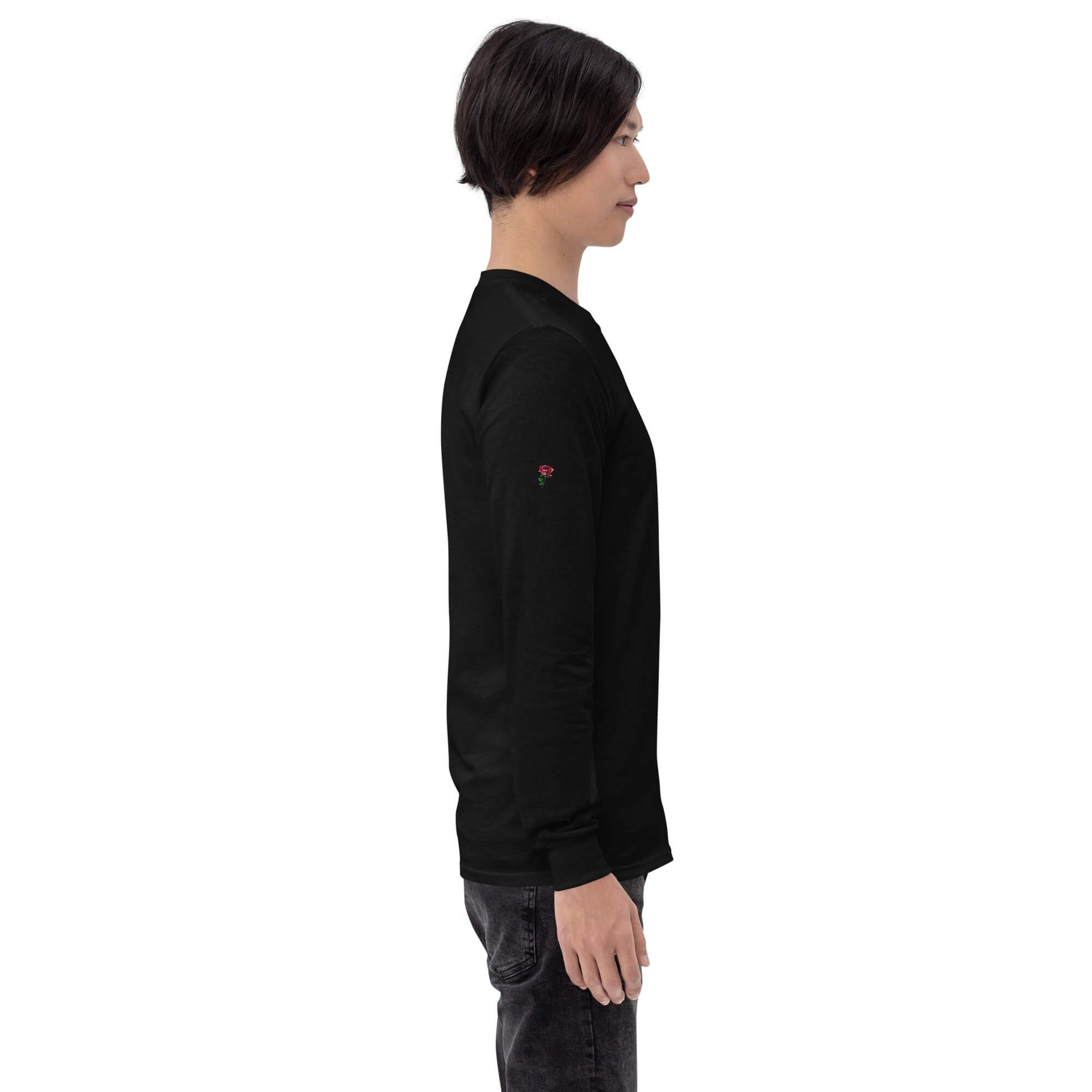 Men’s Long Sleeve Shirt Black i Will Wander