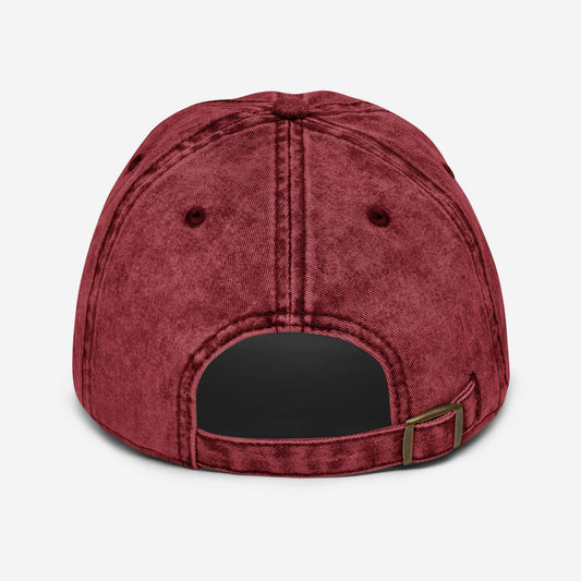 Vintae Baseball Cap Maroon
