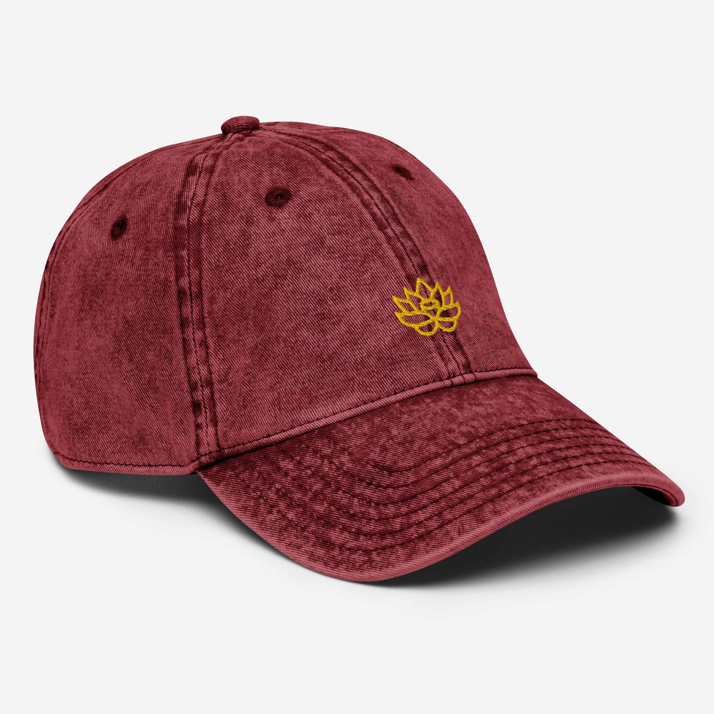 Vintage Cap Maroon i Will Wander