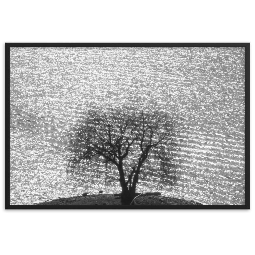 kelowna lake art poster