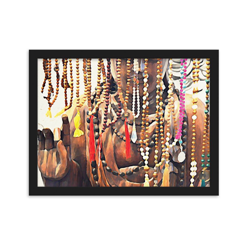Water Coulor Buddha Print