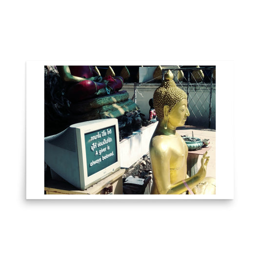 print poster from thailand travels