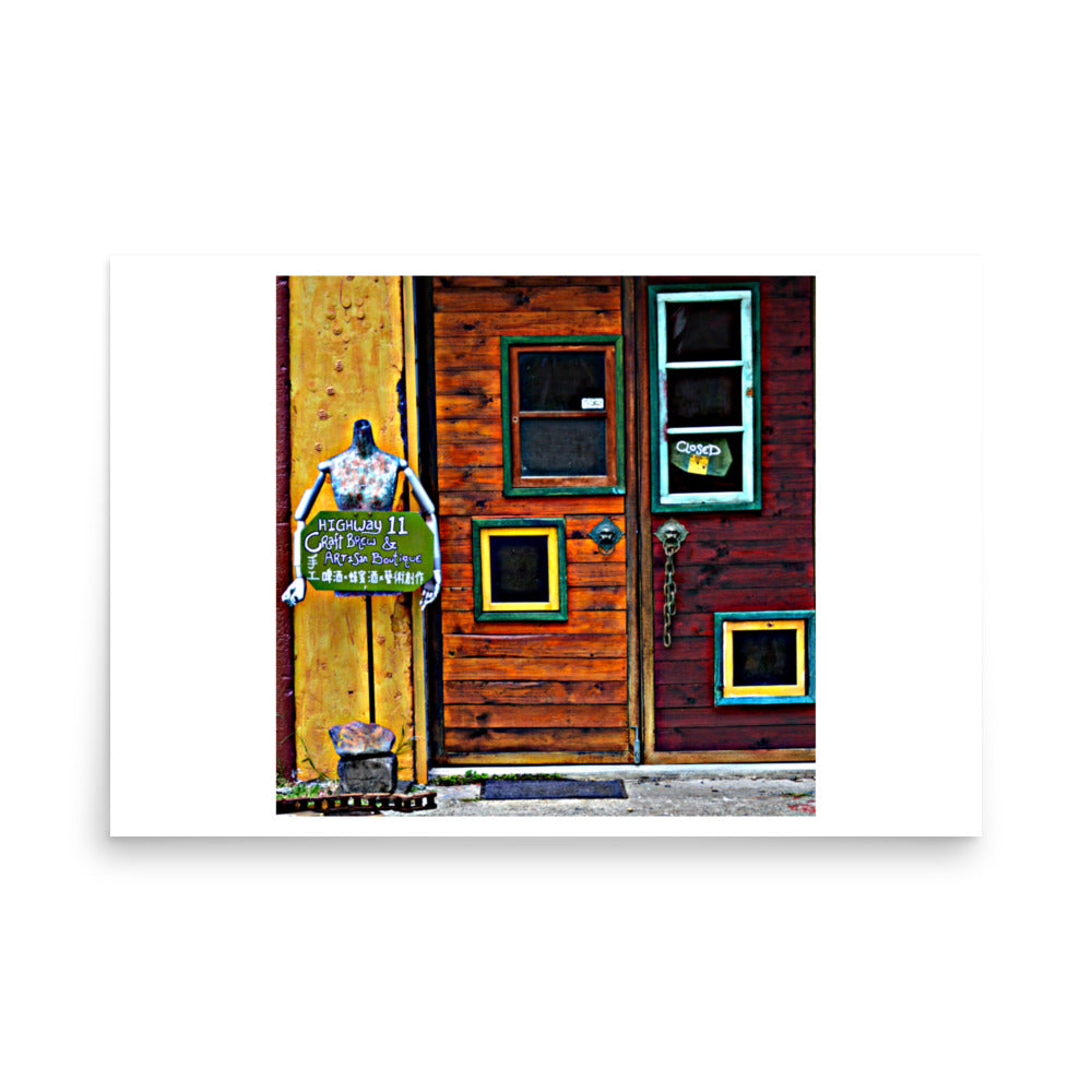 Clothing Shop print poster in Dulan Taitung Taiwan