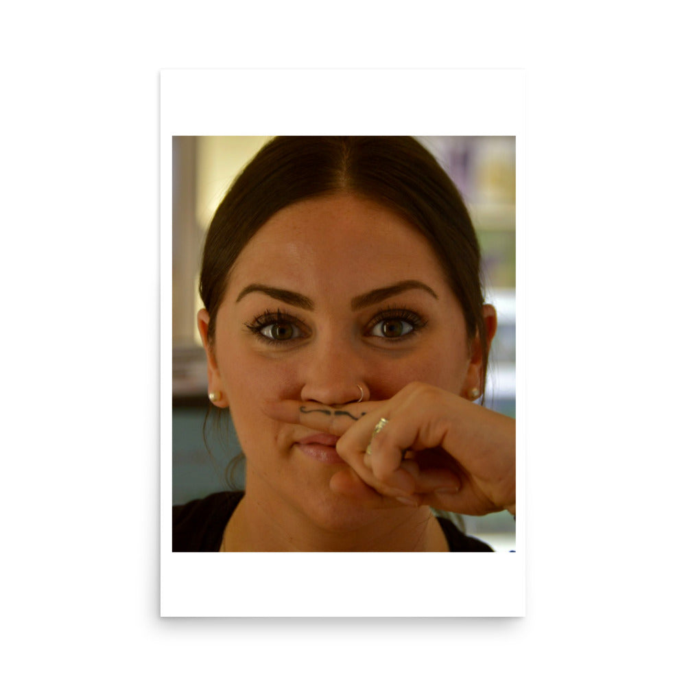 portrait print poster