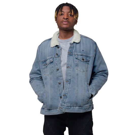 Unisex i Will Wander Denim Jacket