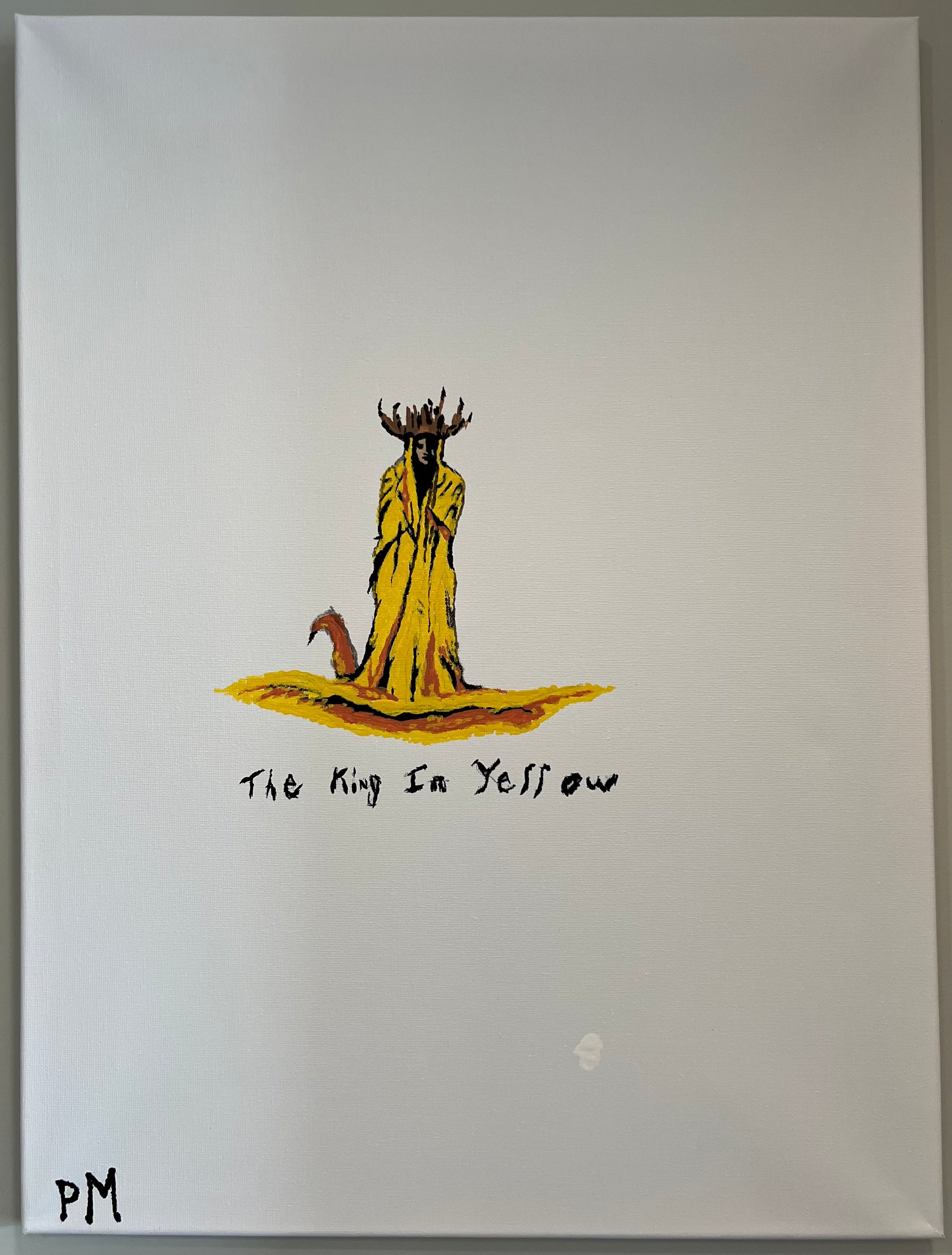 Painting of The King in Yellow