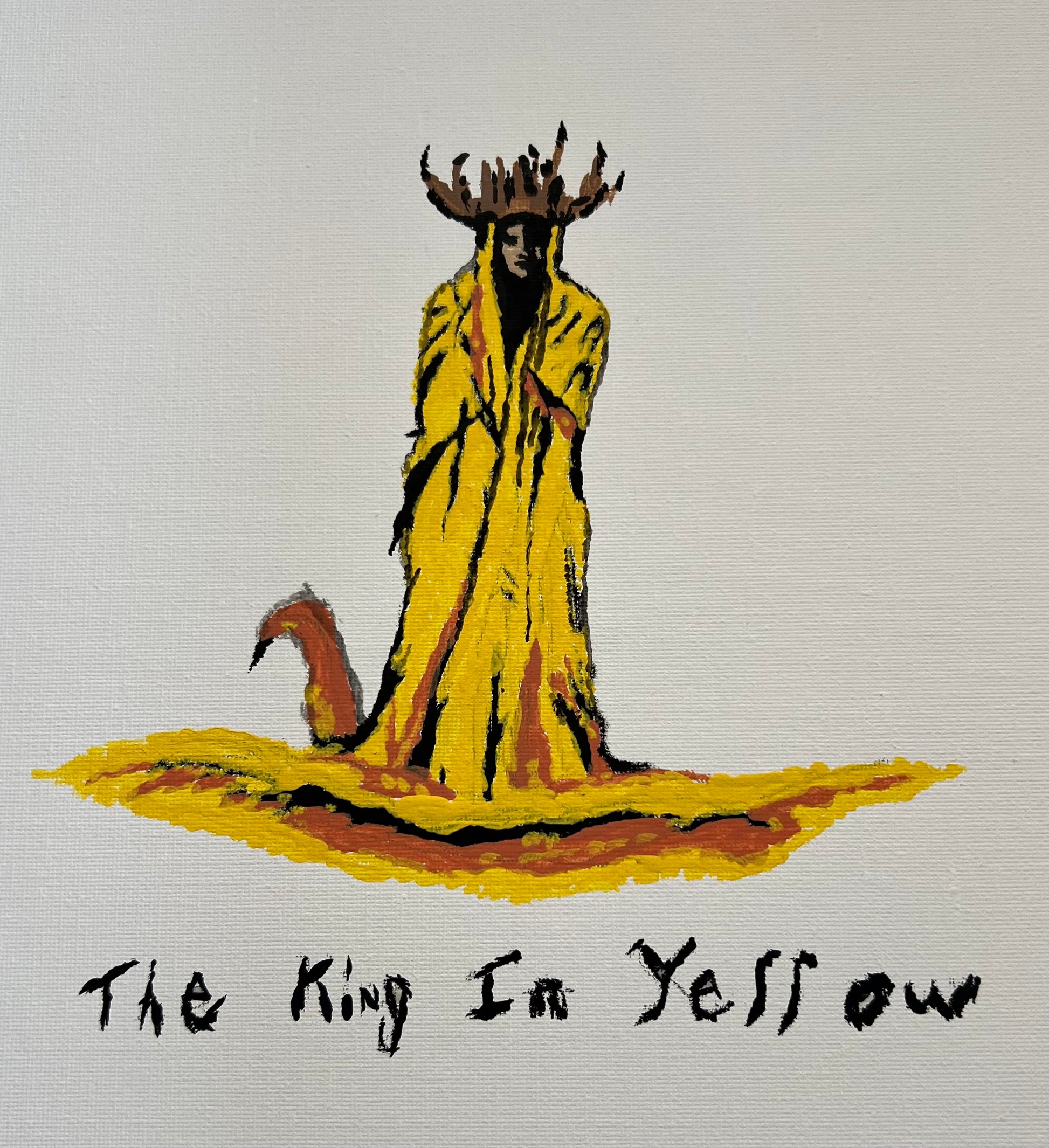 Painting The King in Yellow