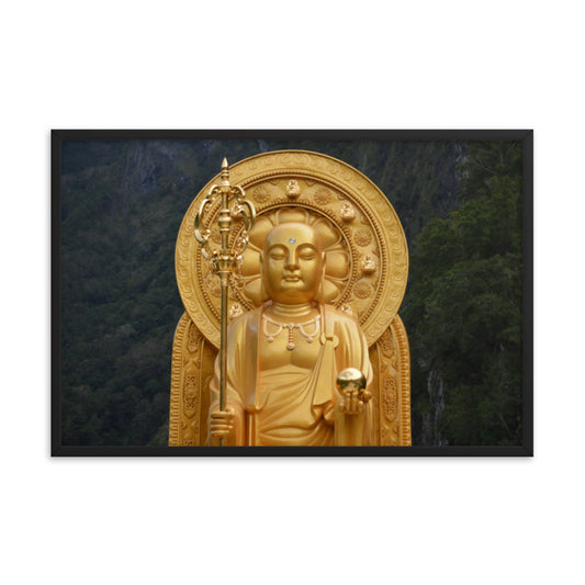 Buddha Gold Statue Temple Taiwan