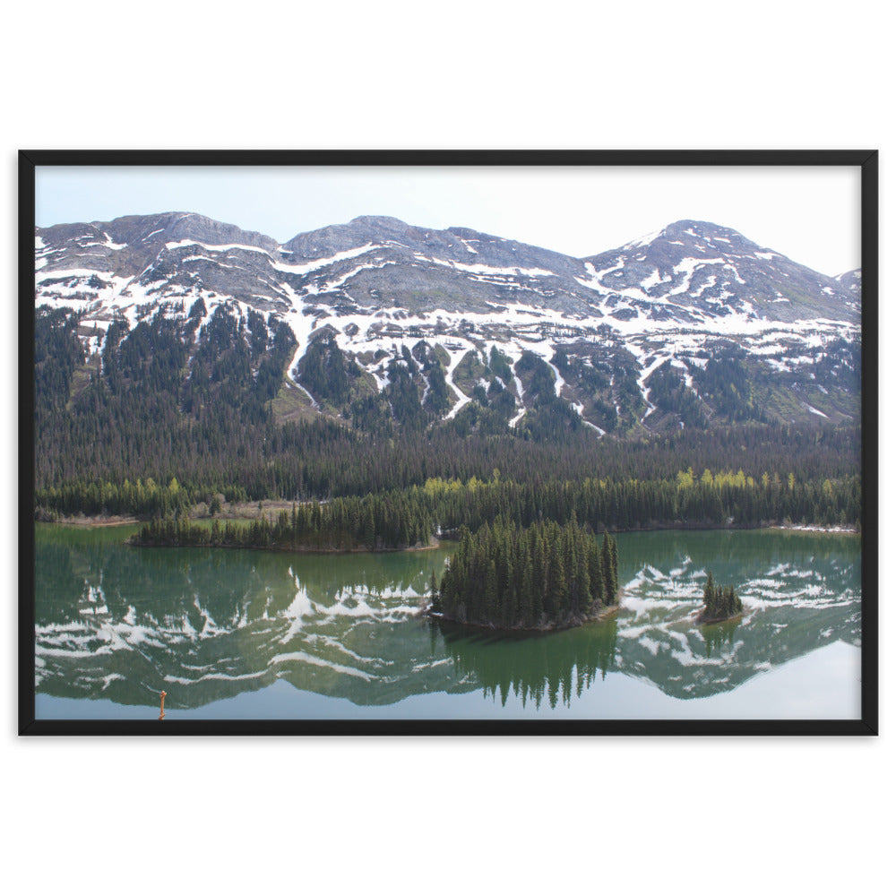 Canada Lake Poster Art Print