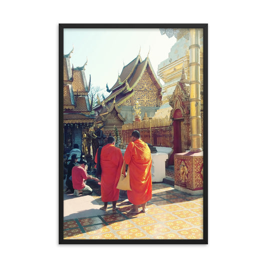 Thailand Monks Temple Gold