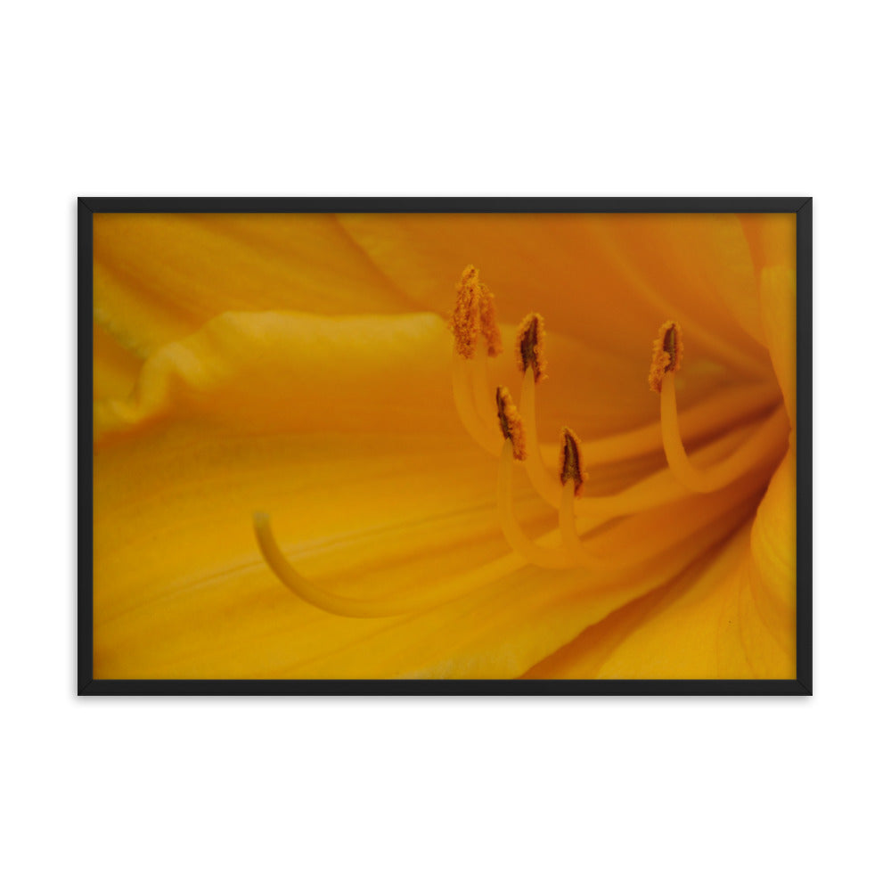 Yellow Floral Poster Art